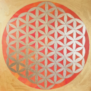 Energiebild-Blume des Lebens